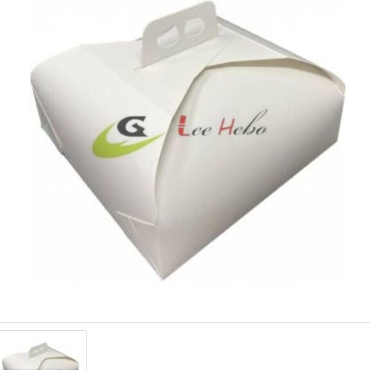 GENERICO - Caja Para Torta 8in20cm 6Pcs B