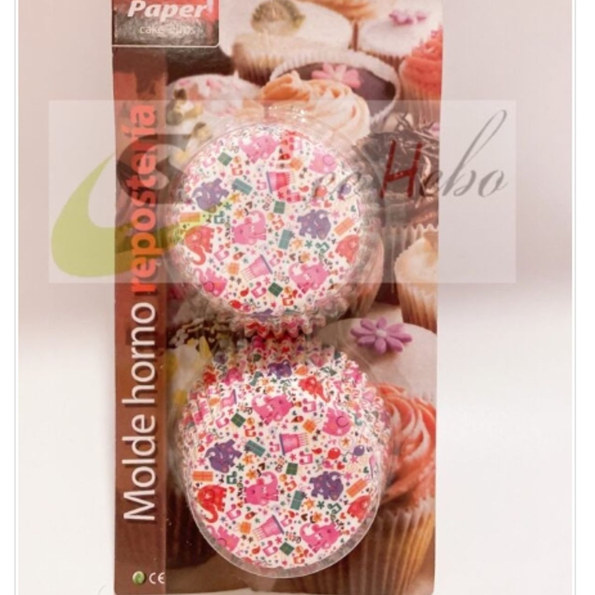 GENERICO - Capsula Cupcake 12cm Reposteria 100 Pcs_