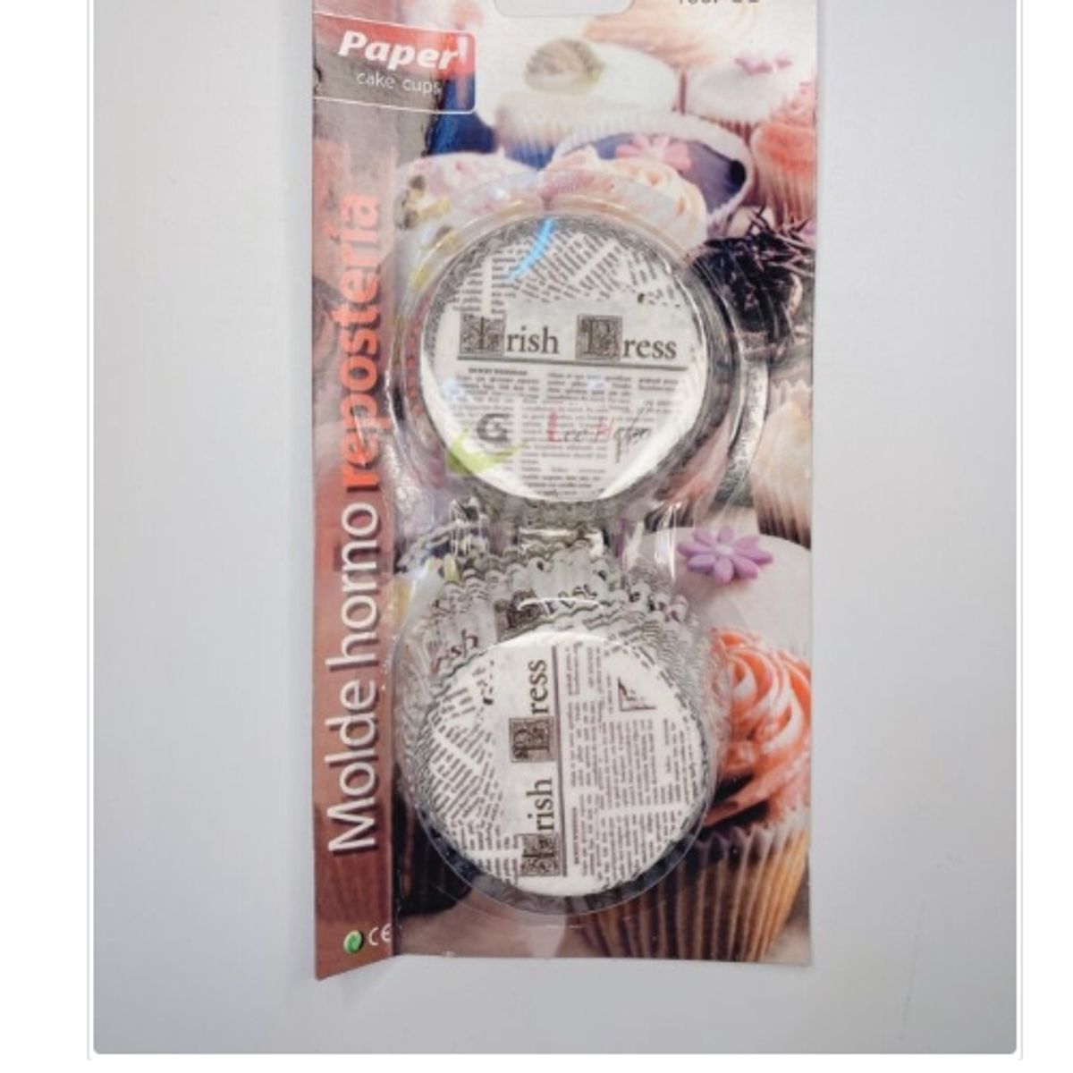 GENERICO - Capsula Cupcake 12cm Para Reposteria 100 Pcs