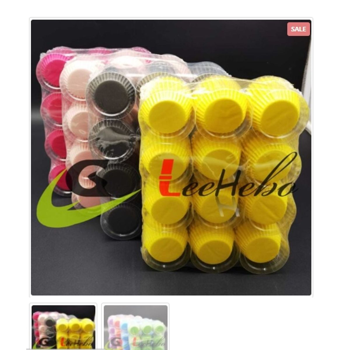 GENERICO - Capsula Cupcake 8cm 1200 Capsulas Colores Surtidos