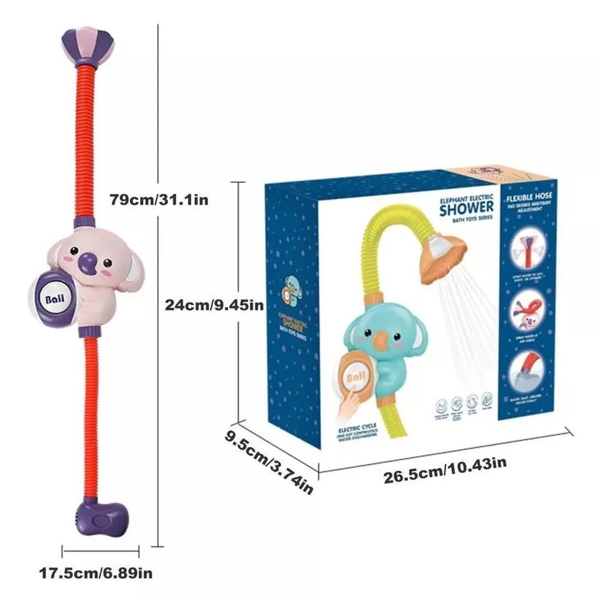 GENERICO - Juguete Para Bañera Niños De Ducha Con Diseño Infantil