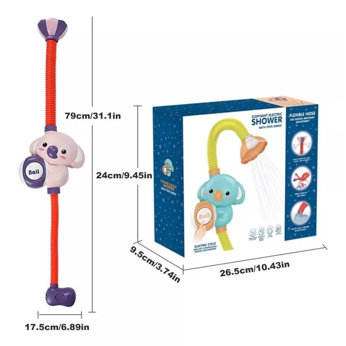 GENERICO - Juguete Para Bañera Niños De Ducha Con Diseño Infantil