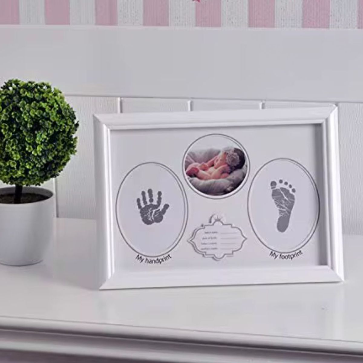 GENERICO - Porta retratos Para Bebé Registro Desde Recién Nacido-1 Año