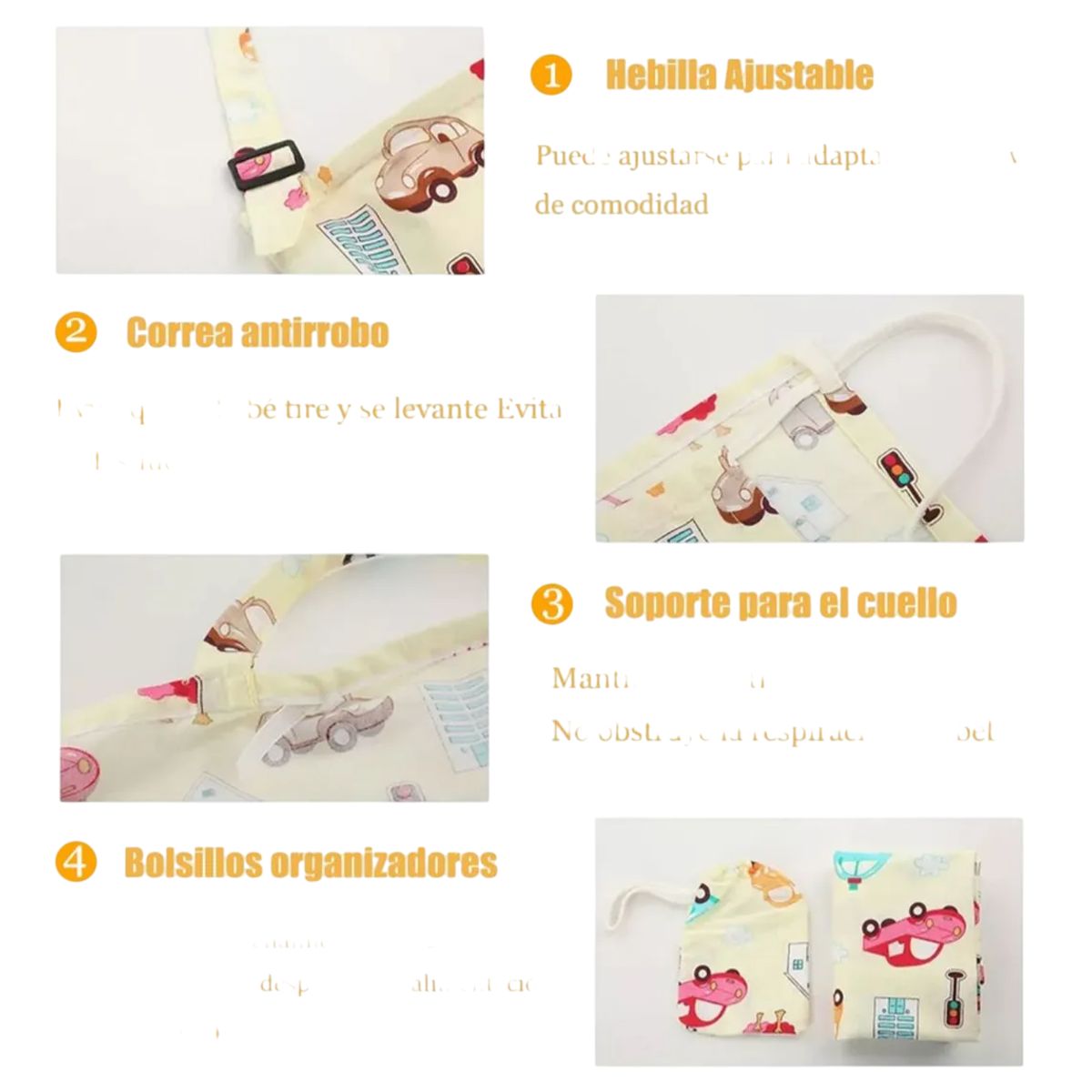 GENERICO - Manta De Lactancia Bebé Niños Multiusos