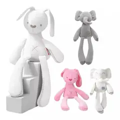 GENERICO - Peluche De Apego De Felpa Conejito - Elefante Tierno Bebes