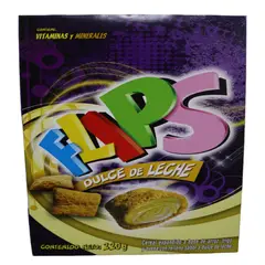 GENERICO - Flips Cereal Relleno Dulce de Leche 220gr