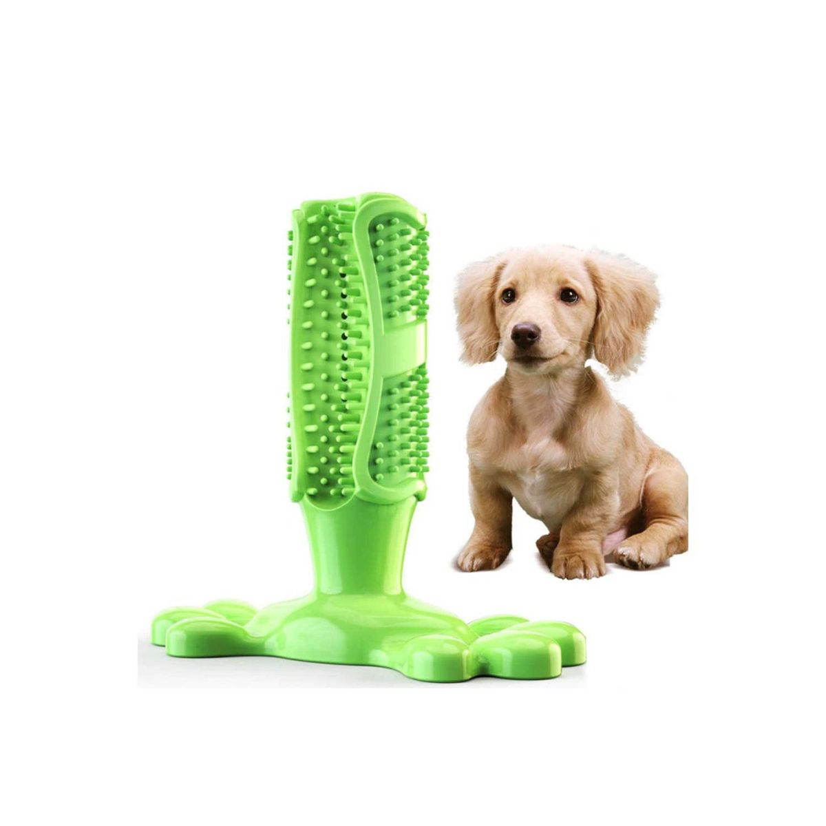 GENERICO - Cepillo De Dientes Perros Mascota Silicona Juguete Pequeño