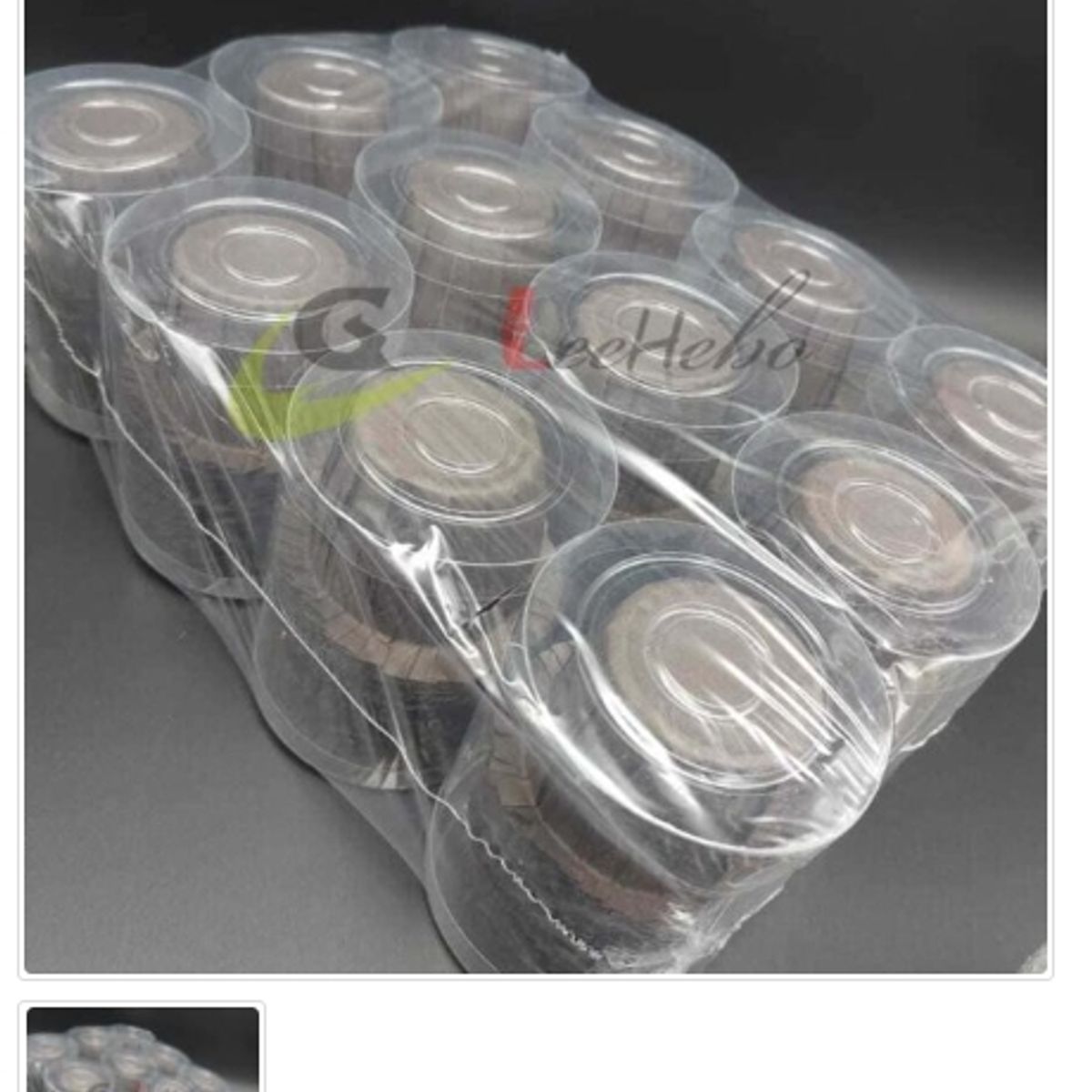 GENERICO - Capsula Sombrero De Papel Para Muffins Color Cafe