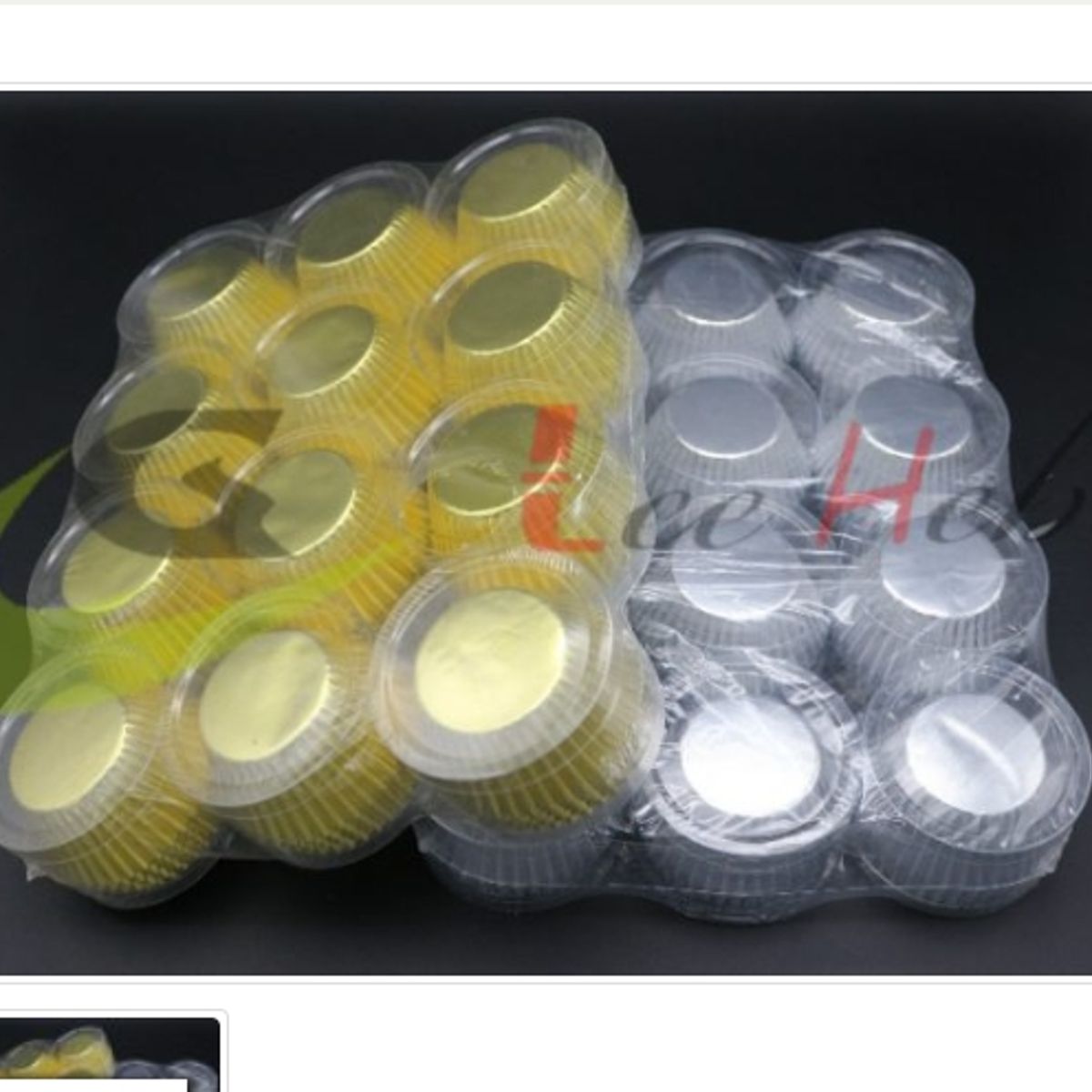 GENERICO - Capsulas Cupcakes 11,5CM 960 Capsulas