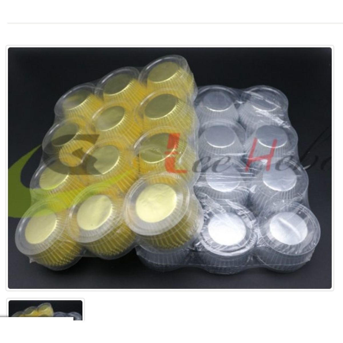 GENERICO - Capsulas Cupcakes 11,5CM 960 Capsulas