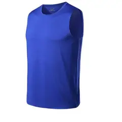 ANDESLAND OUTDOOR APPAREL - Camiseta Musculosa Dryfit Deportiva Holgada Hombre Azul.-