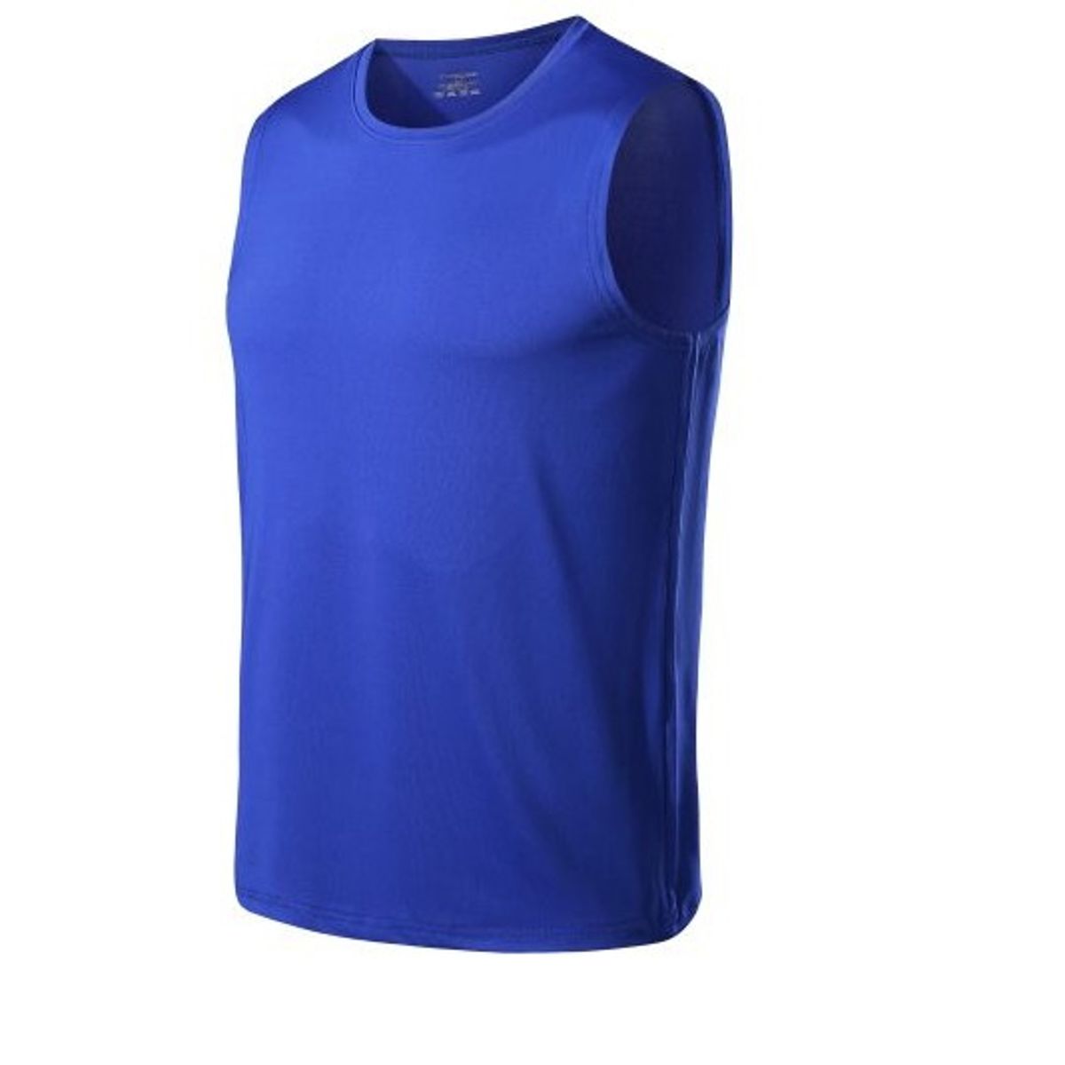 ANDESLAND OUTDOOR APPAREL - Camiseta Musculosa Dryfit Deportiva Holgada Hombre Azul.-