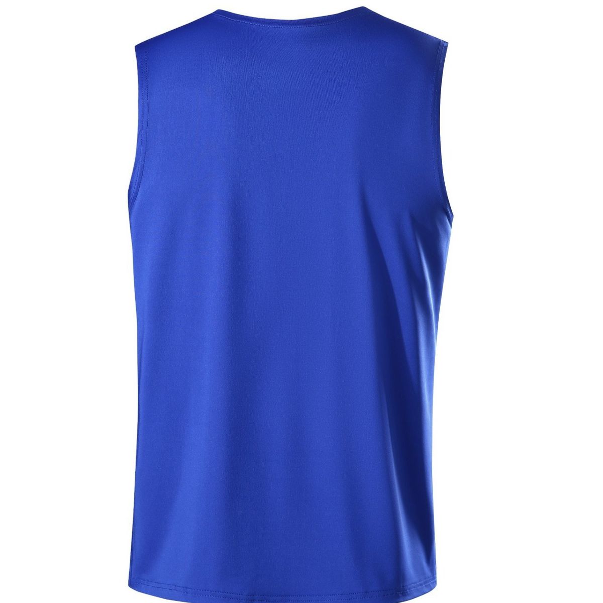 ANDESLAND OUTDOOR APPAREL - Camiseta Musculosa Dryfit Deportiva Holgada Hombre Azul.-