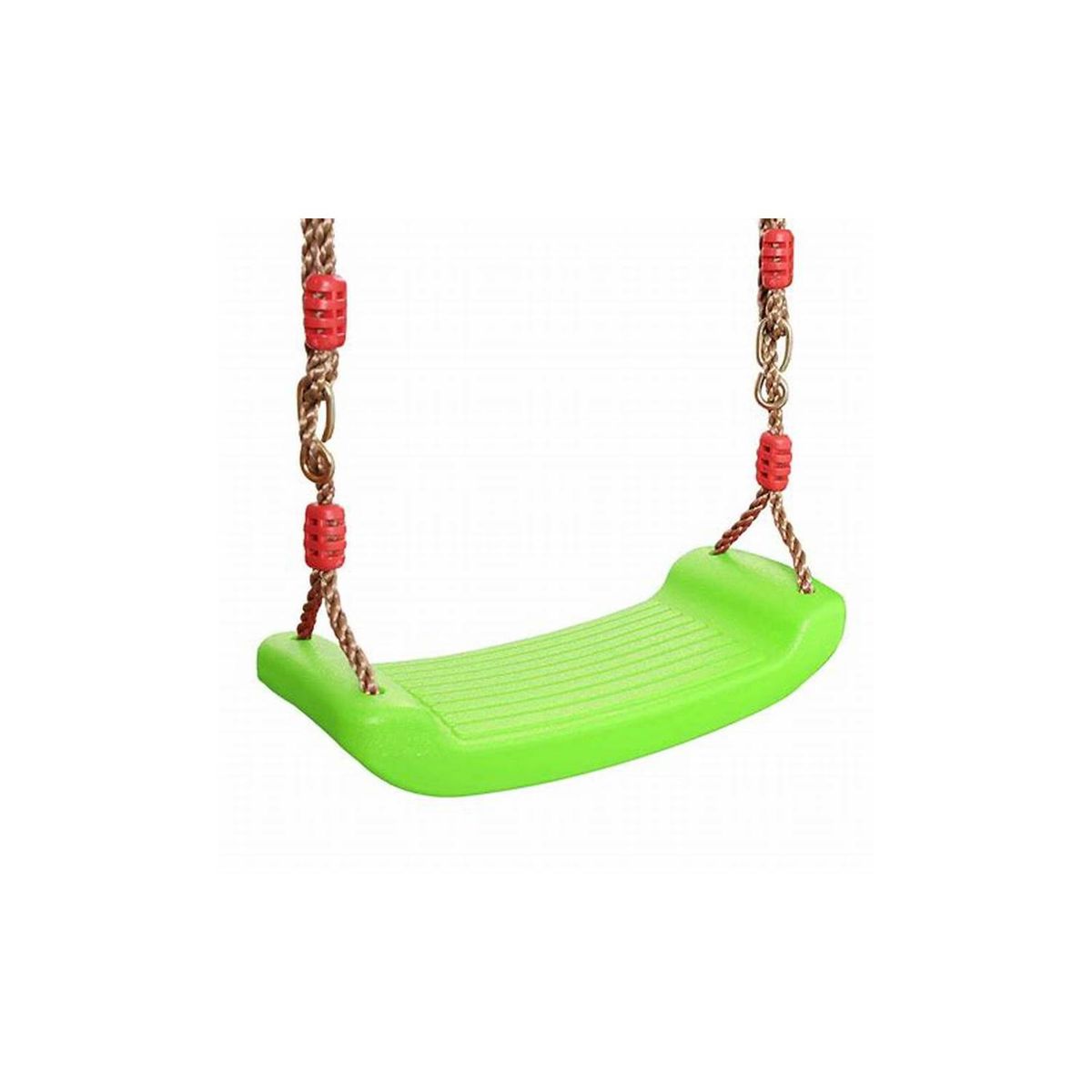 GENERICO - Columpio Ajustable Para Niños Asiento Giratorio VERDE