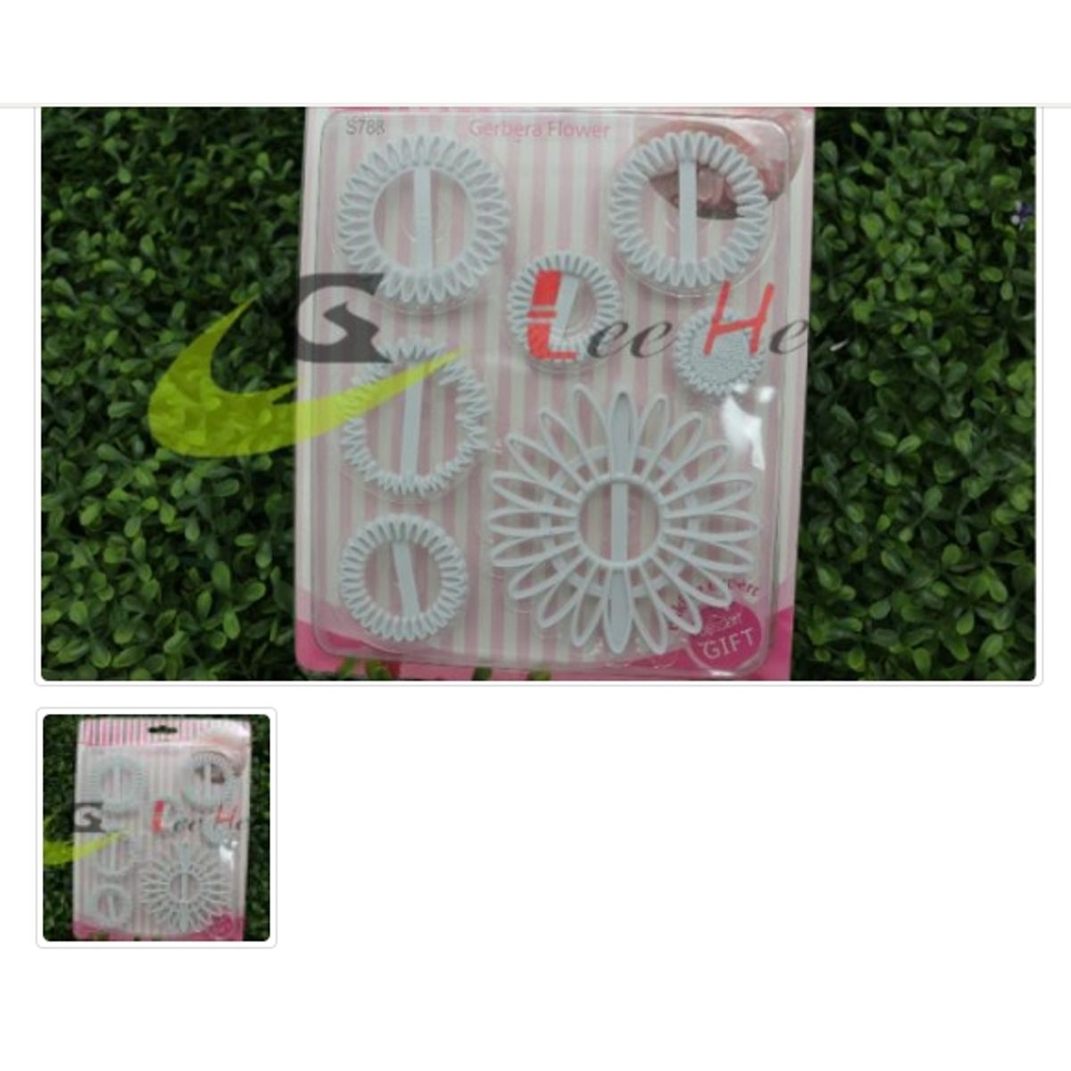 GENERICO - Cortador De Fondant S788 - 7 Piezas