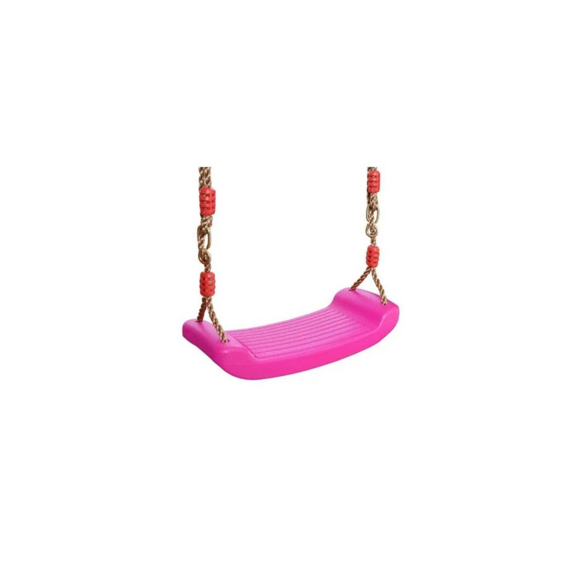 GENERICO - Columpio Ajustable Para Niños Asiento Giratorio ROSADO
