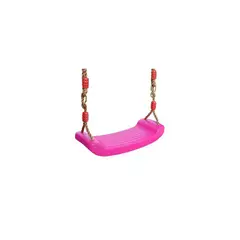 GENERICO - Columpio Ajustable Para Niños Asiento Giratorio ROSADO