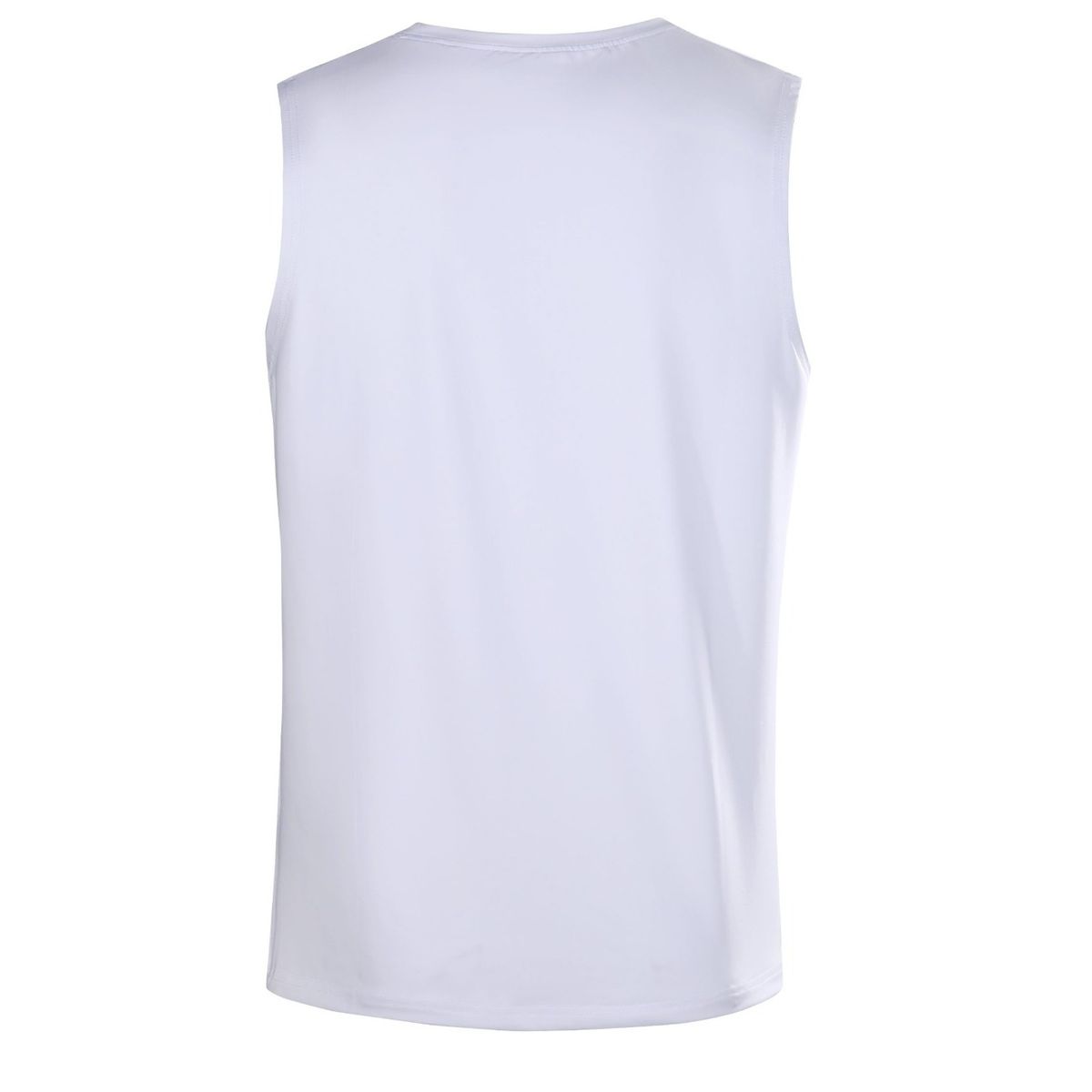 ANDESLAND OUTDOOR APPAREL - Camiseta Musculosa Dryfit Deportiva Holgada Hombre Blanco