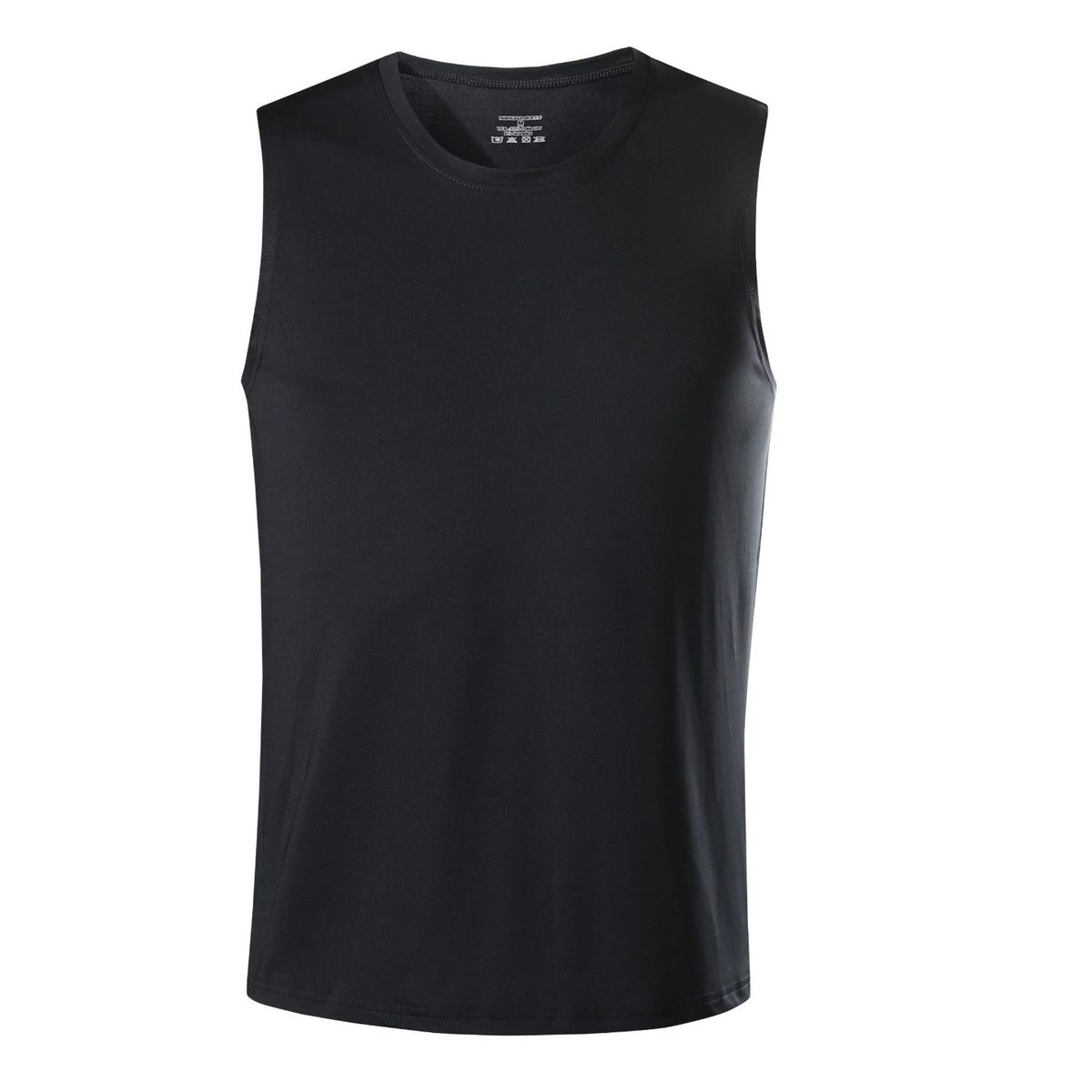 ANDESLAND OUTDOOR APPAREL - Camiseta Musculosa Dryfit Deportiva Holgada Hombre Negro