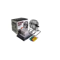 GENERICO - Set Bingo Tómbola Juego De Mesa Familiar Cartones
