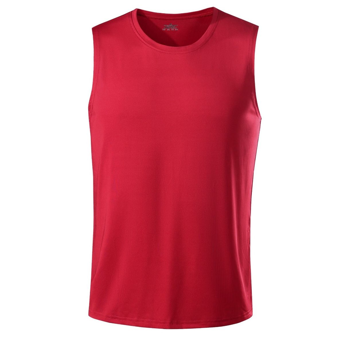 ANDESLAND OUTDOOR APPAREL - Camiseta Musculosa Dryfit Deportiva Holgada Hombre Roja