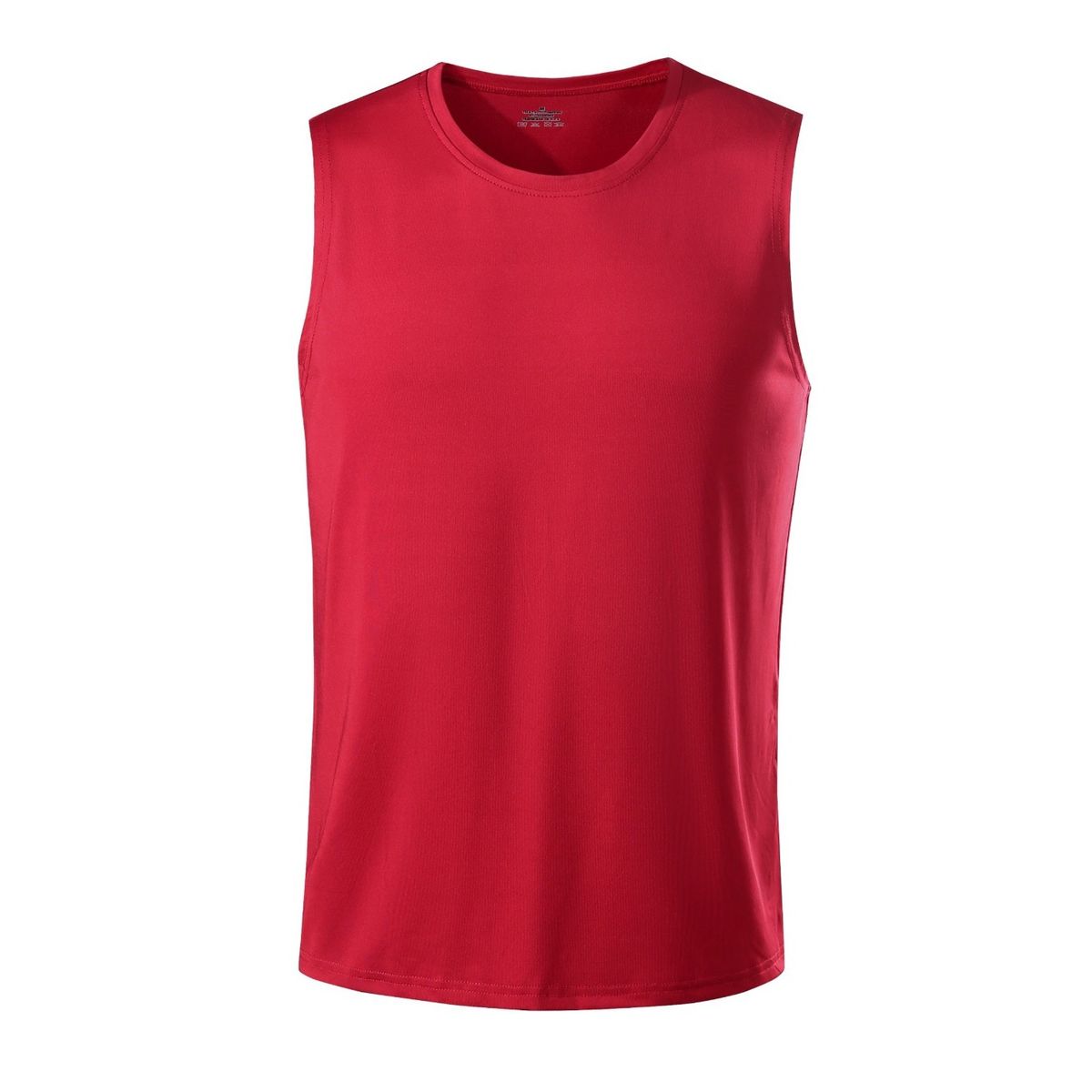 ANDESLAND OUTDOOR APPAREL - Camiseta Musculosa Dryfit Deportiva Holgada Hombre Roja