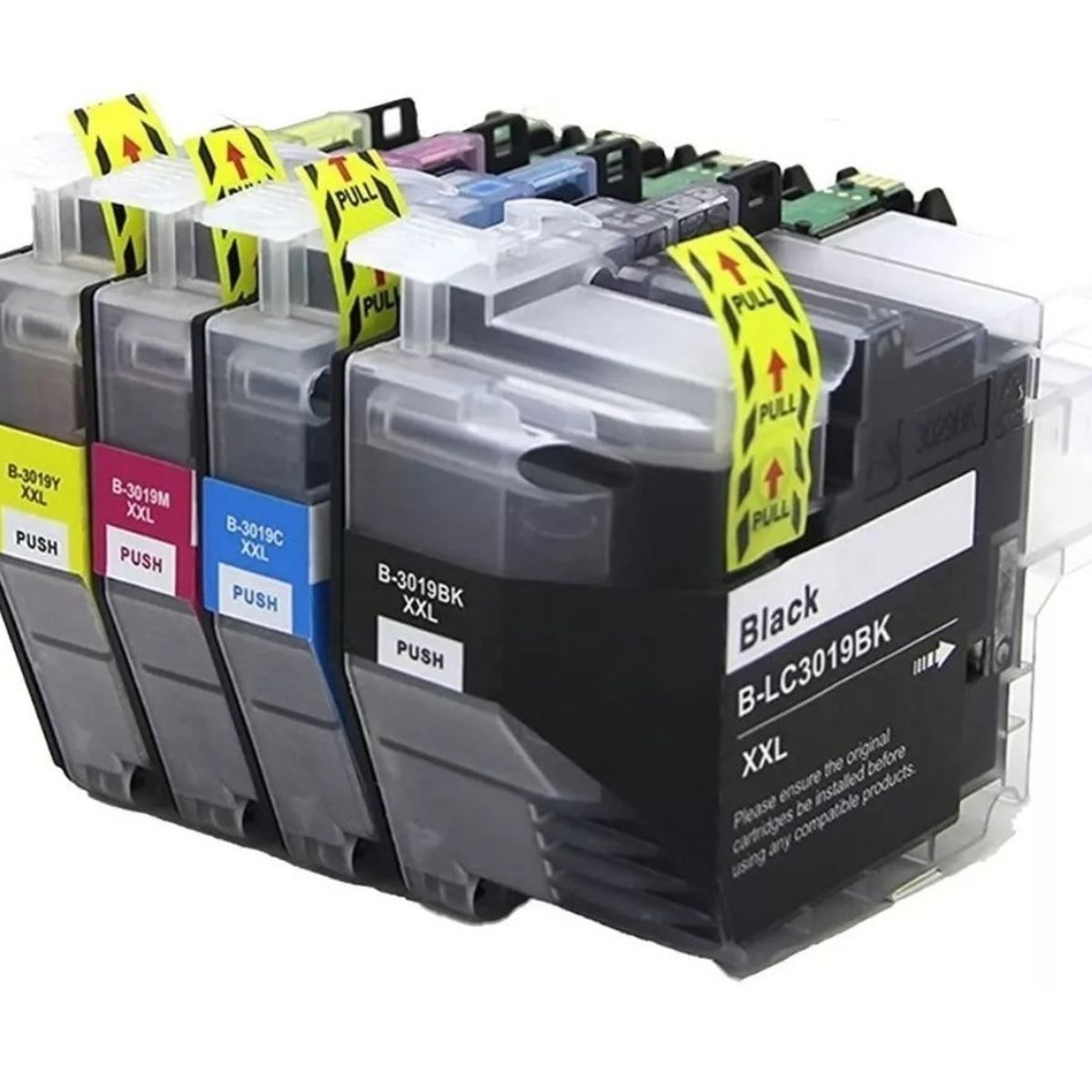 PACIFIC COLOR - 4 Tintas Lc3019 Xxl Alternativa para Brother J5330 J6530 J6730 J6930