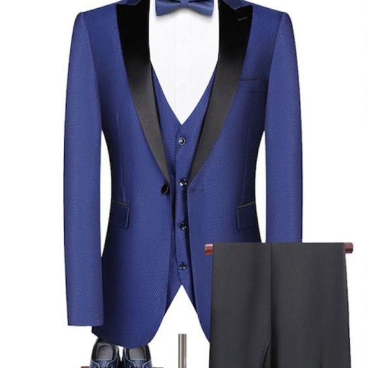 GENERICO - Elegante traje de lujo de novio,boda con set  7 piezas