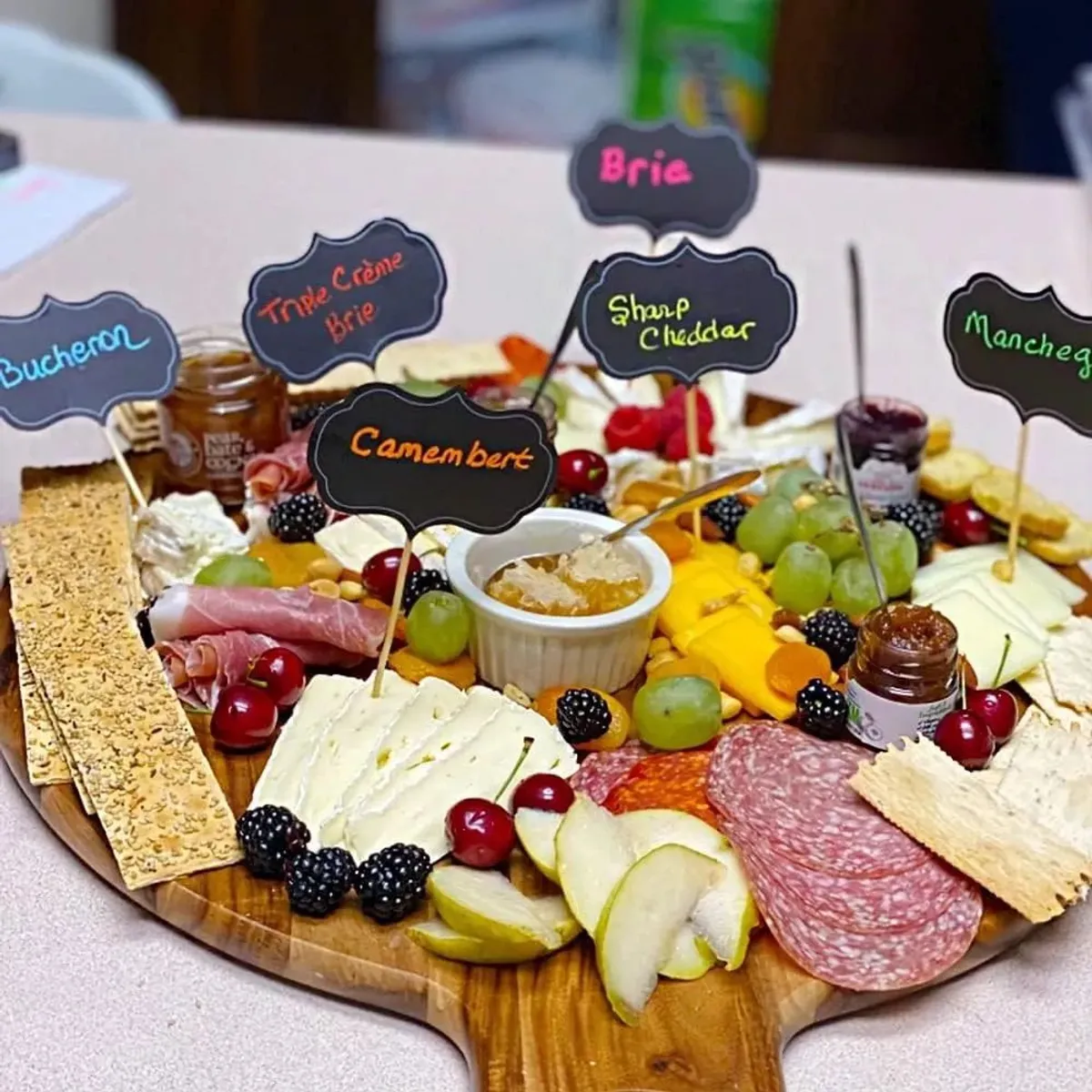 KUANGYE - 24 Unidades Mini Pizarra Para Mensajes Decoracion Fiestas