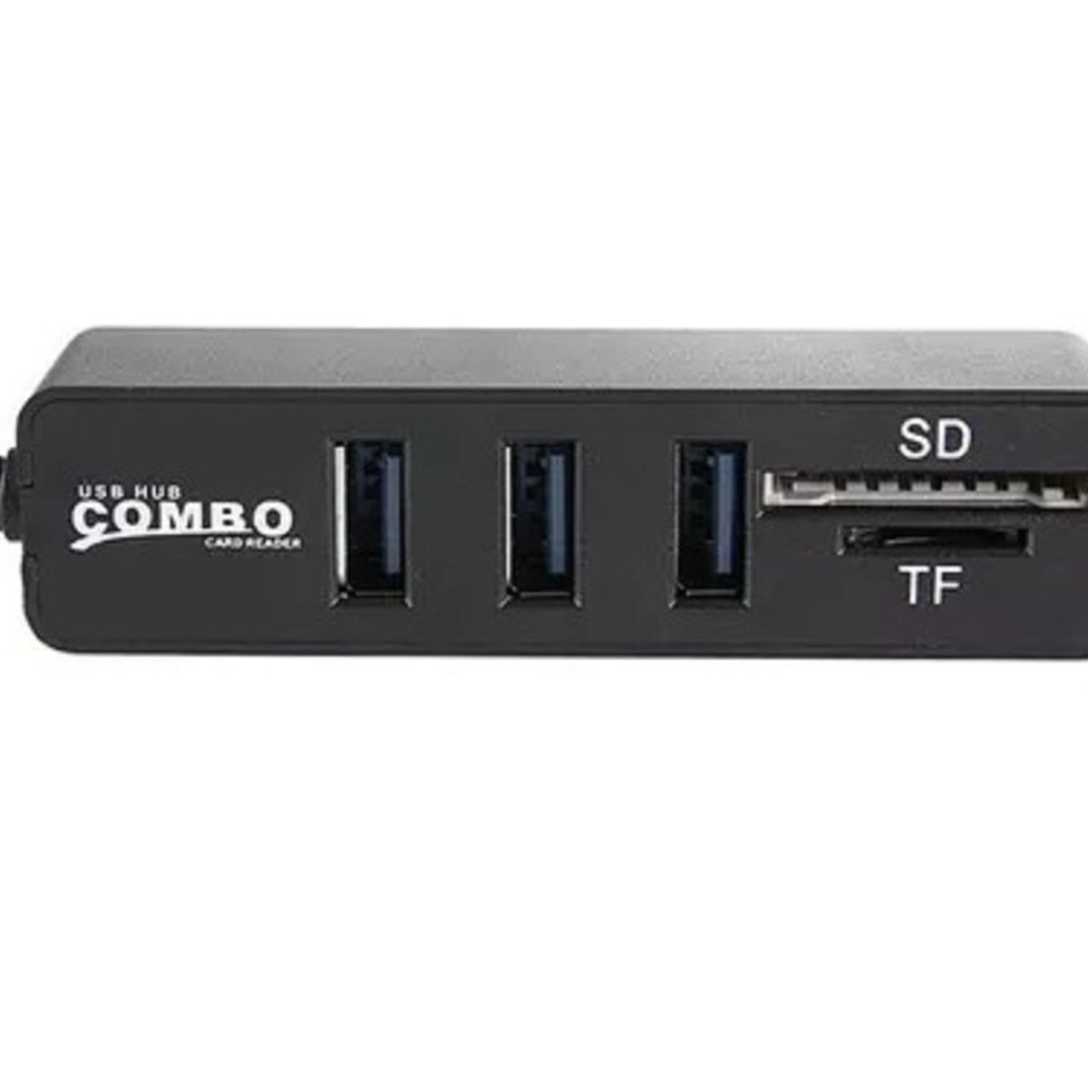 DM - ADAPTADOR USB DM HUB 3 PUERTOS Y LECTOR SD USB 2.0