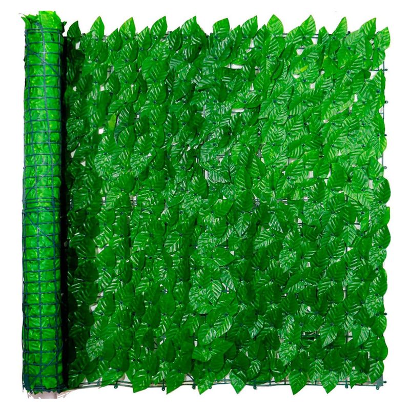 GEN - Malla Manto Hojas Alfombra Enredadera Treillage Reja Cortina 100x100cm