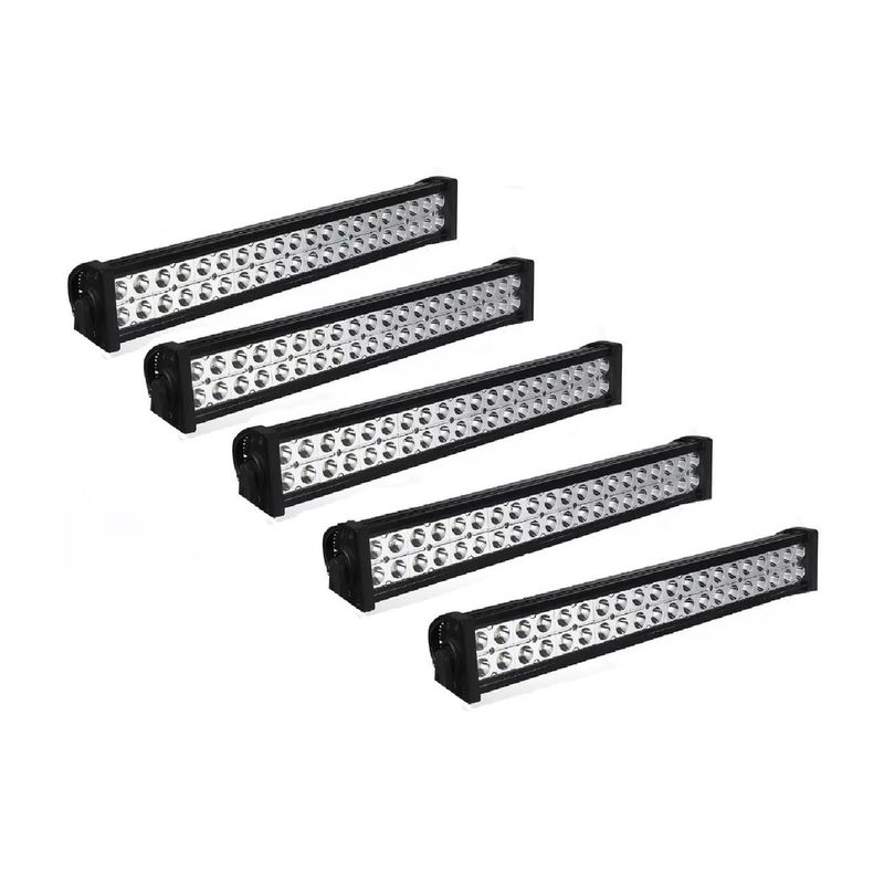 GENERICO - Pack X5 Barra Led 4x4 Barra De Led 4x4 Barras Led 4x4 120w