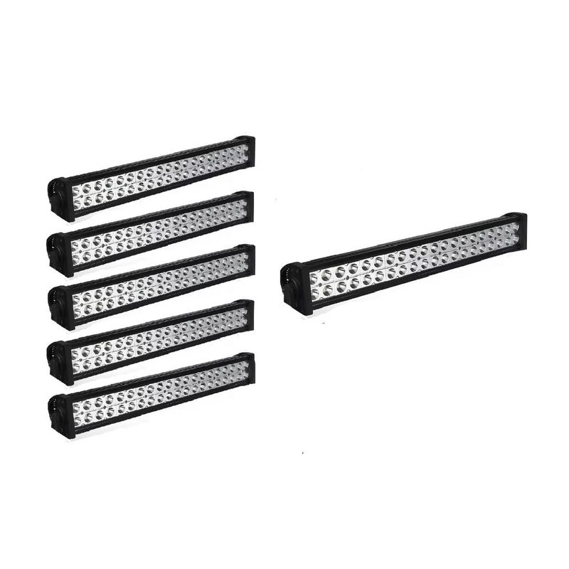 GENERICO - Pack X6 Barra Led 4x4 Barra De Led 4x4 Barras Led 4x4 120w