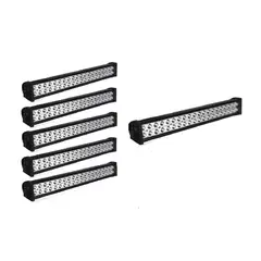 GENERICO - Pack X6 Barra Led 4x4 Barra De Led 4x4 Barras Led 4x4 120w
