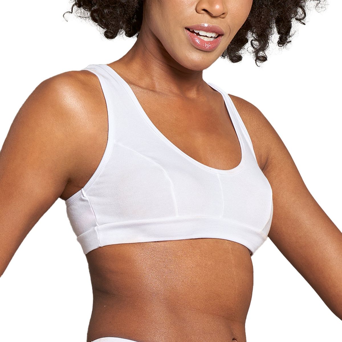 BAZIANI - Sostén Peto Algodón Lycra Deportivo 100