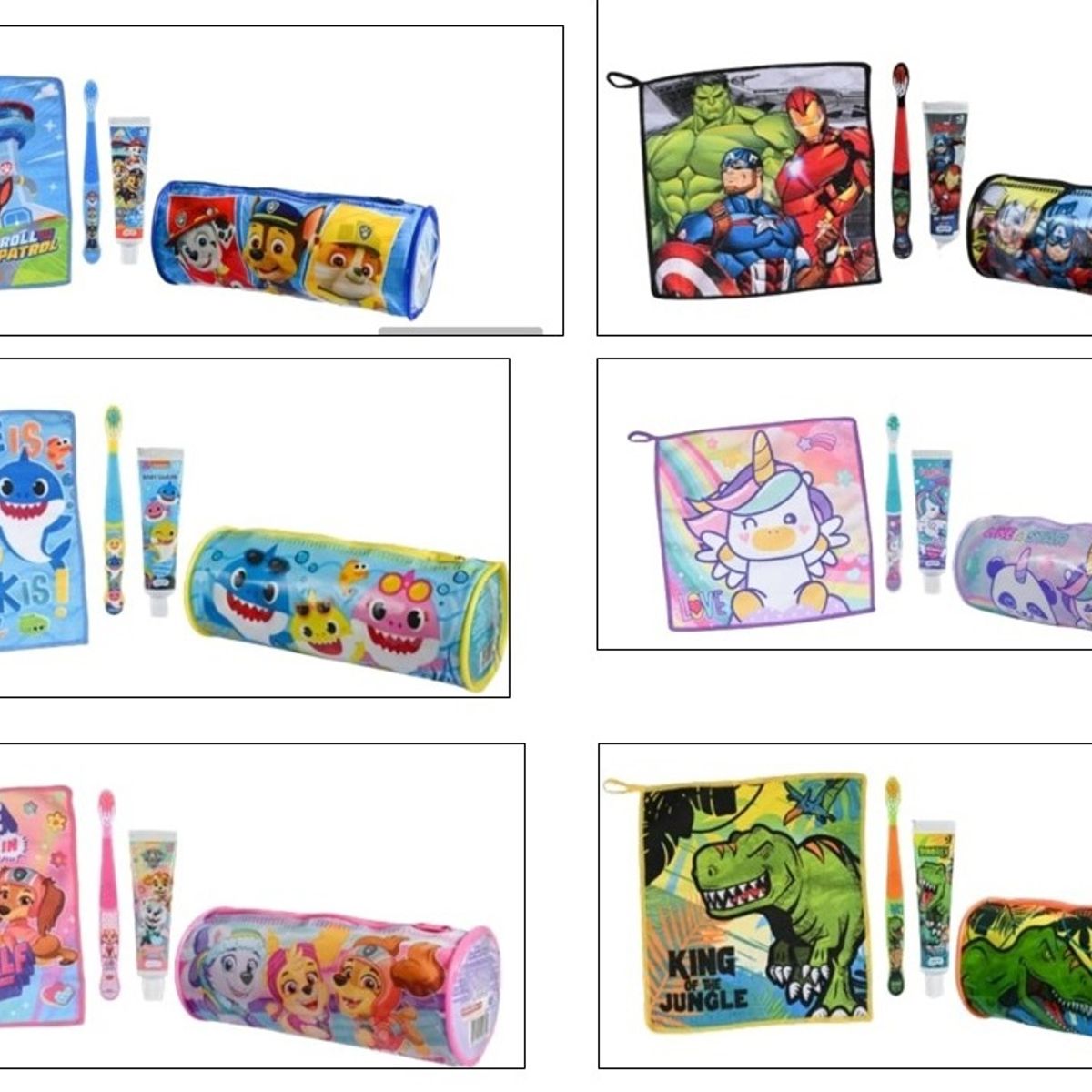 GELATTI - Set Dental Avengers.-