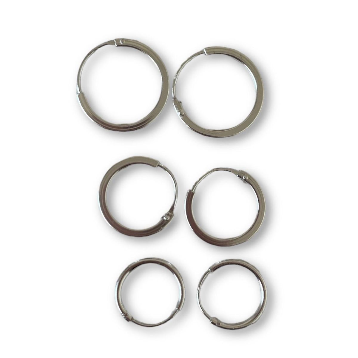 GOIA - Pack argollas plata