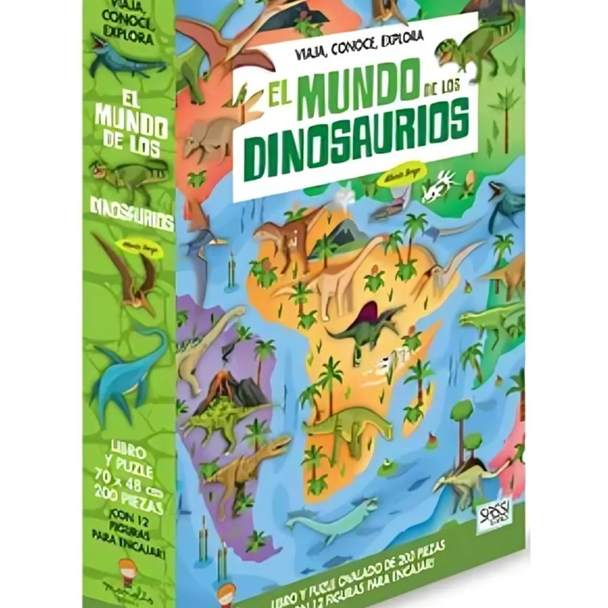 TOP10BOOKS - LIBRO El Mundo De Los Dinosaurios - El Mundo De Los Dinosaurios