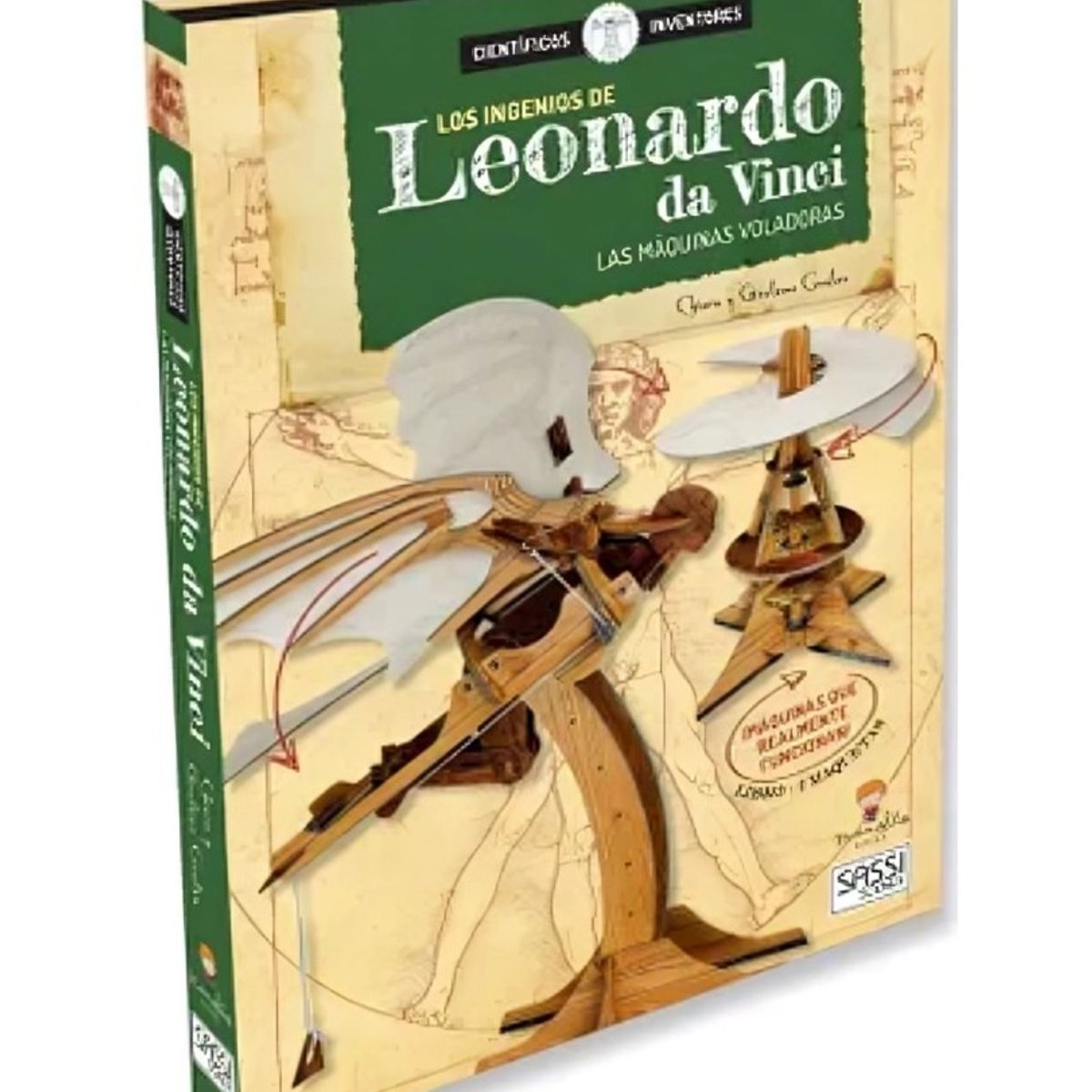 TOP10BOOKS - LIBRO Los Ingenios De Leonardo Da Vinci - Los Ingenios De Leonardo Da Vinci