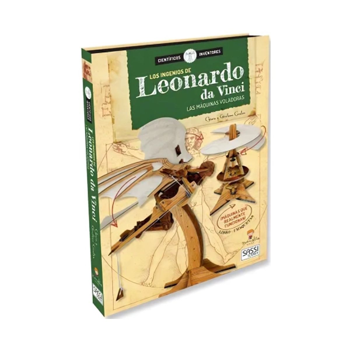 TOP10BOOKS - LIBRO Los Ingenios De Leonardo Da Vinci - Los Ingenios De Leonardo Da Vinci
