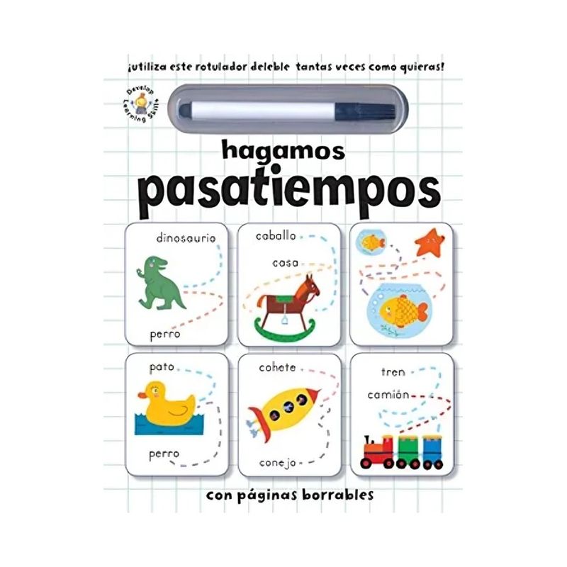 TOP10BOOKS - LIBRO HAGAMOS PASATIEMPOS / ELIZABETH GOLDING / SASSI