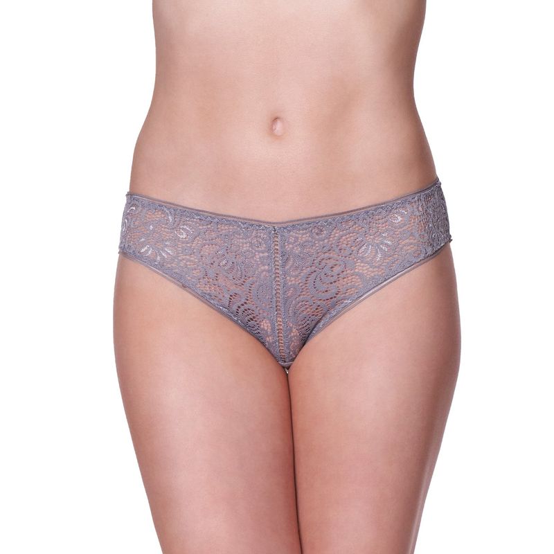 BAZIANI - Calzón Bikini Encaje 20491.-