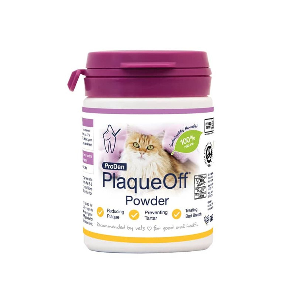 SUNIPET - PlaqueOff Polvo Limpieza Dientes Gato 40 gr.