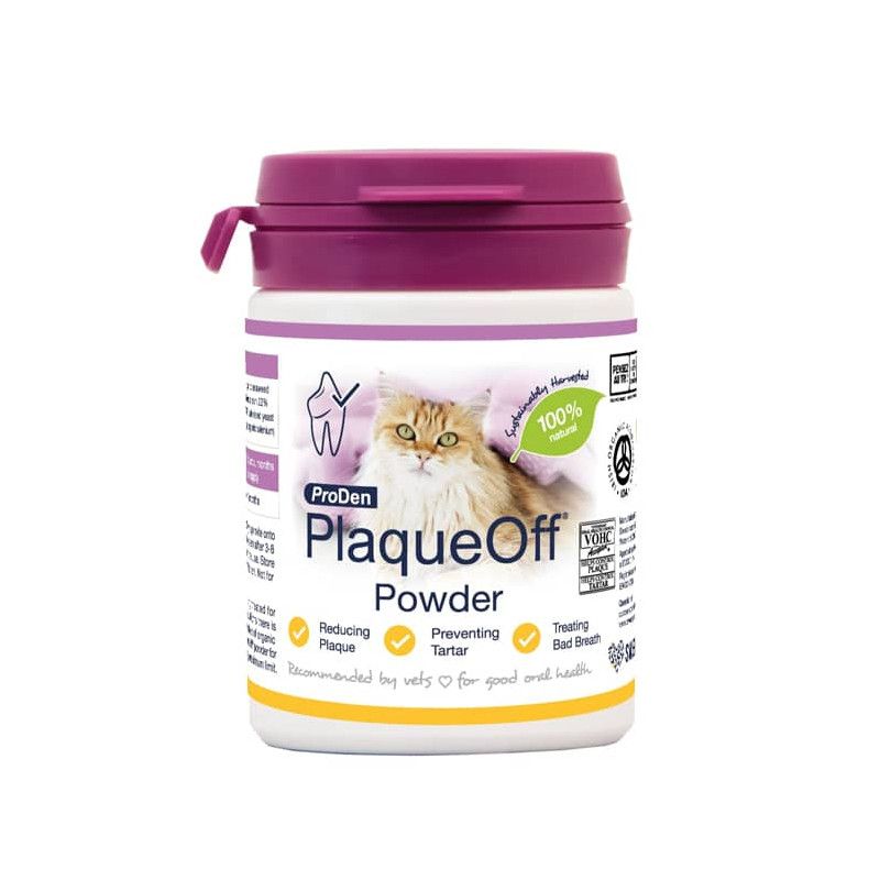 SUNIPET - PlaqueOff Polvo Limpieza Dientes Gato 40 gr.