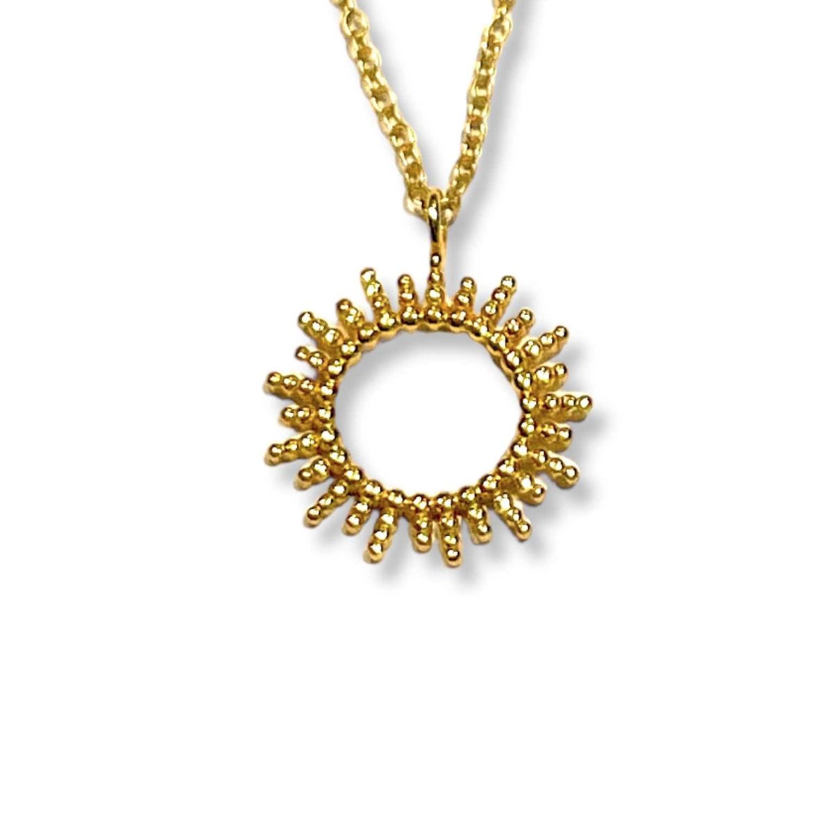 GOIA - Colgante Rayos de Sol Gold