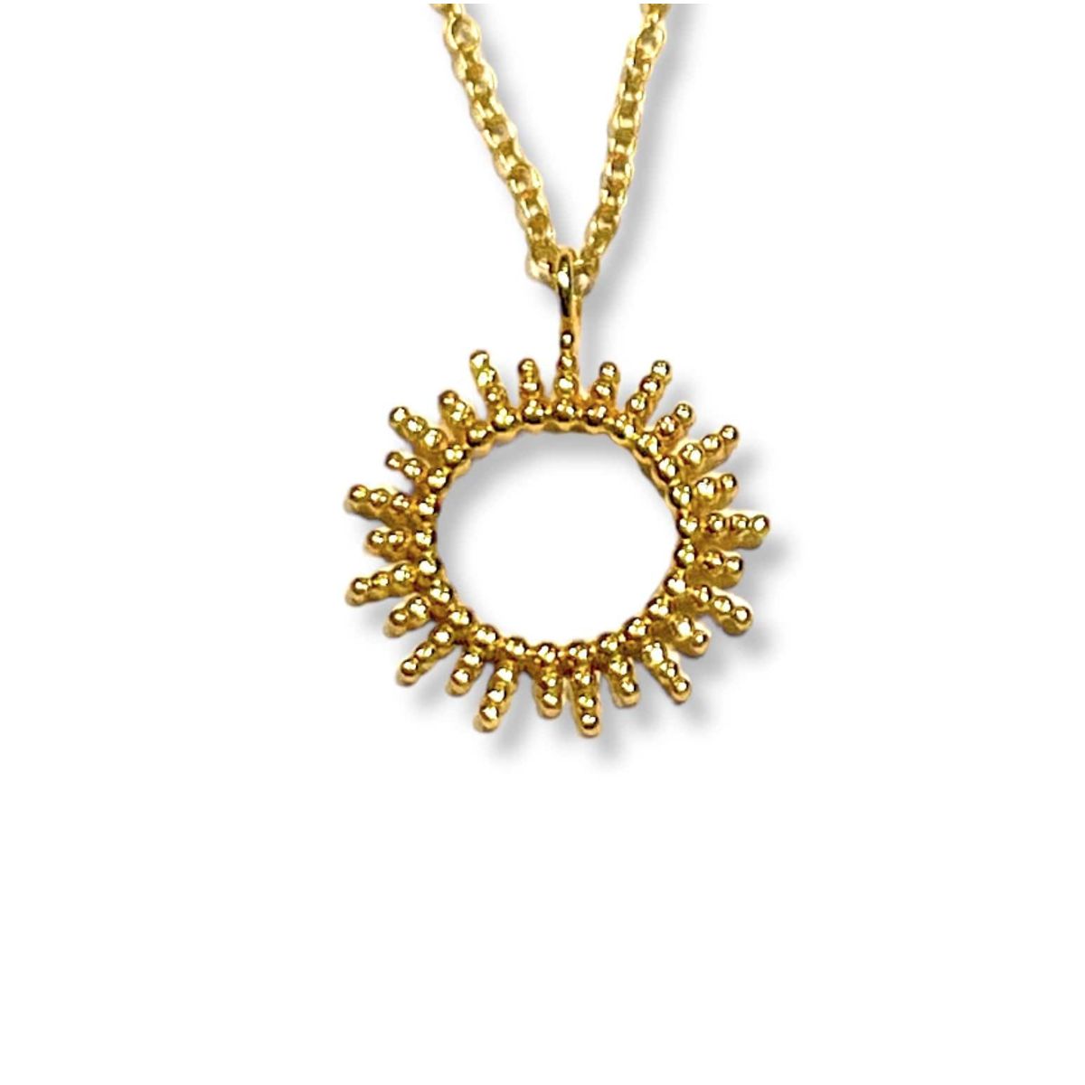 GOIA - Colgante Rayos de Sol Gold