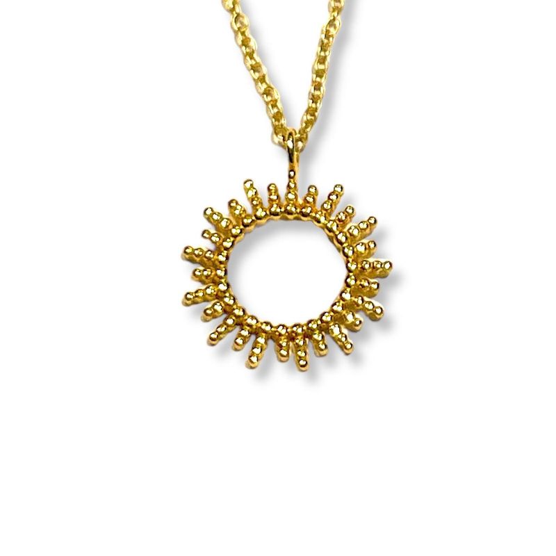 GOIA - Colgante Rayos de Sol Gold