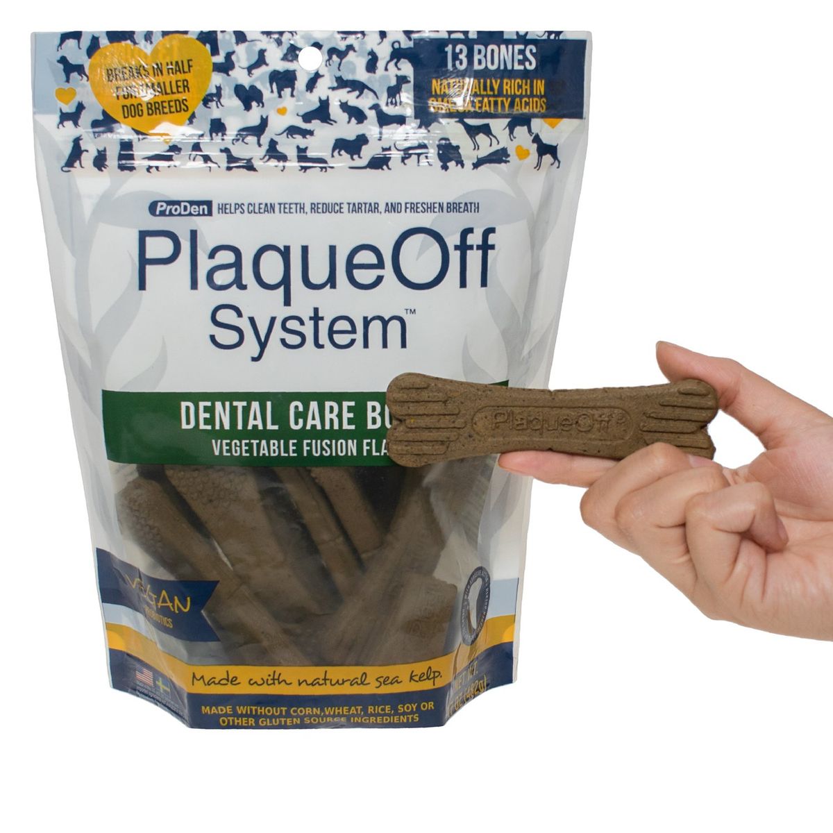 SUNIPET - PlaqueOff Huesos dentales de vegetales 482 grs