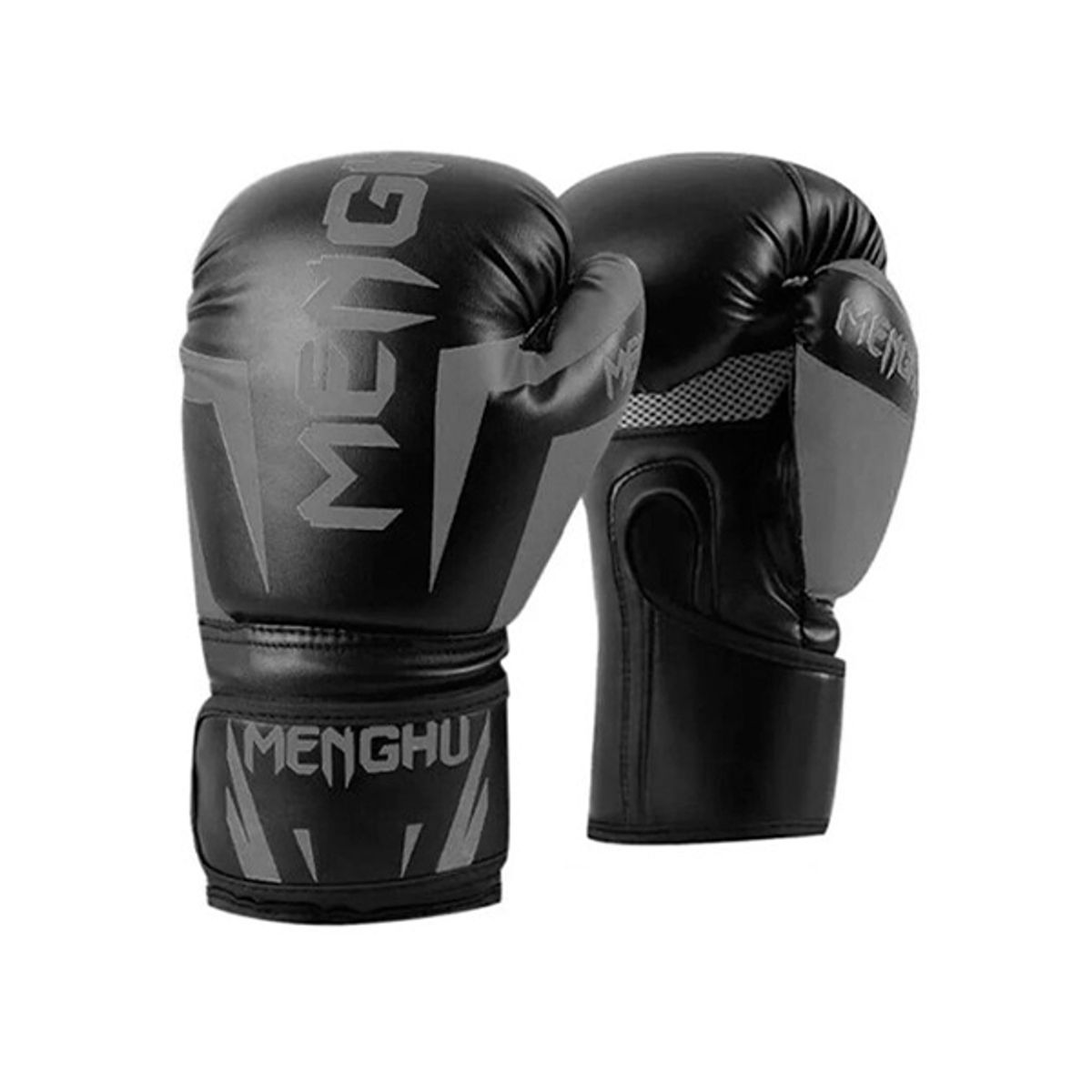 GENERICO - Guantes De Box Menghu 12 Onz Tigre Series Negros