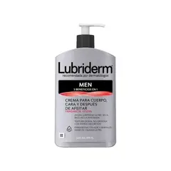 LUBRIDERM - CREMA MEN 3 BENEFICIOS EN 1 400ML.